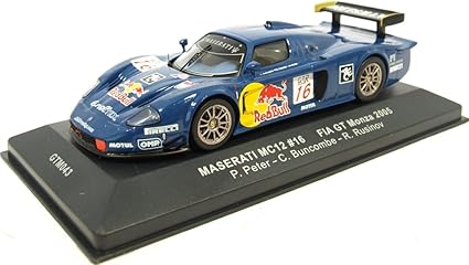 Amazon Ixo イクソ マセラティ Mc12 05 Fia Gtモンツァ 16 ミニカー ダイキャストカー おもちゃ