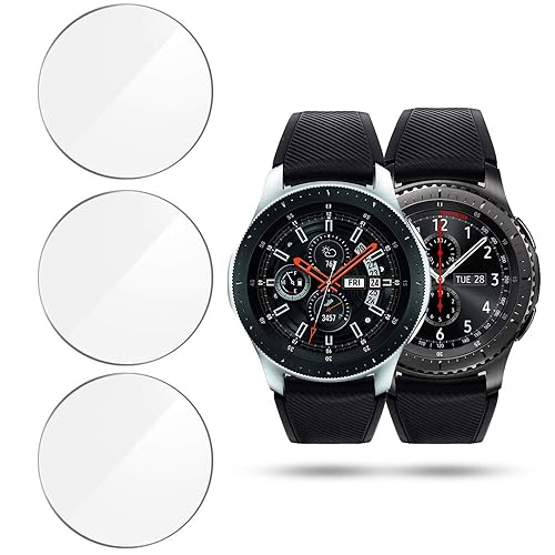 Goton Compatible Watch 46mm Screen Protector, (3 Packs) Full