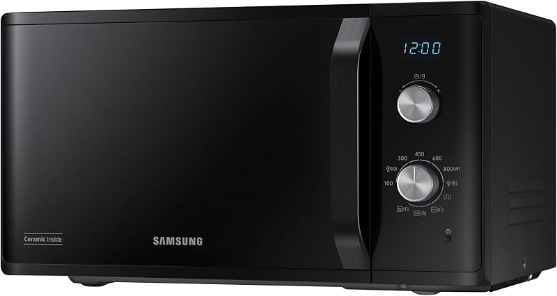 Samsung 23L 800W TDS Sistema Preto Micro-ondas com Grill MG23K3614AK/E1