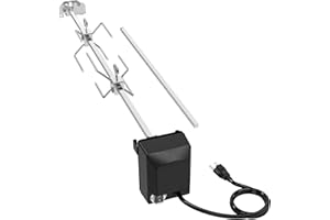 ONLYFIRE only fire Stainless Steel Rotisserie Kit BBQ Grilling Accessories Replacement for Masterbuilt Gravity 560 and 1050 Series Grills