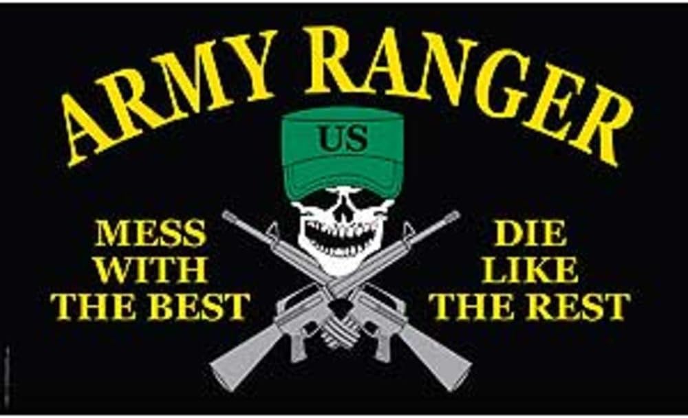 Amazon Com Findingking U S Army Ranger Mess With The Best Die Like The Rest Flag 2ft X 3ft Outdoor Flags Garden Outdoor Amazon Com Findingking U S Army Ranger Mess With The Best Die Like The Rest Flag 2ft X 3ft Outdoor Flags Garden Outdoor