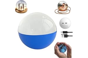 Album photo numérique 3D en forme de boule de cristal à ultrasons, lecteur vidéo 2026, sphère de mémoire, boule de cristal 3D