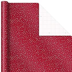 Hallmark Holiday Wrapping Paper with Cut Lines on