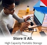 Toshiba Canvio Advance 4TB Portable External Hard Drive USB 3.0 Black view 4