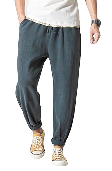 Amazon Piite メンズ サルエルパンツ ジョガーパンツ メンズパンツ