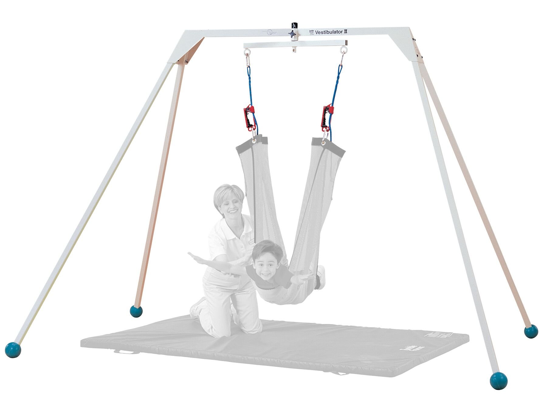 Photo 1 of *Missing Parts*
*PARTIAL SET*Tumble Forms2 Deluxe Vestibulator II System, Frame With Rope & Ascenders, Accessory for Sensory Integration Therapy Equipment, Enhance Spatial Awareness & Balance, Aid for Special Needs Patients