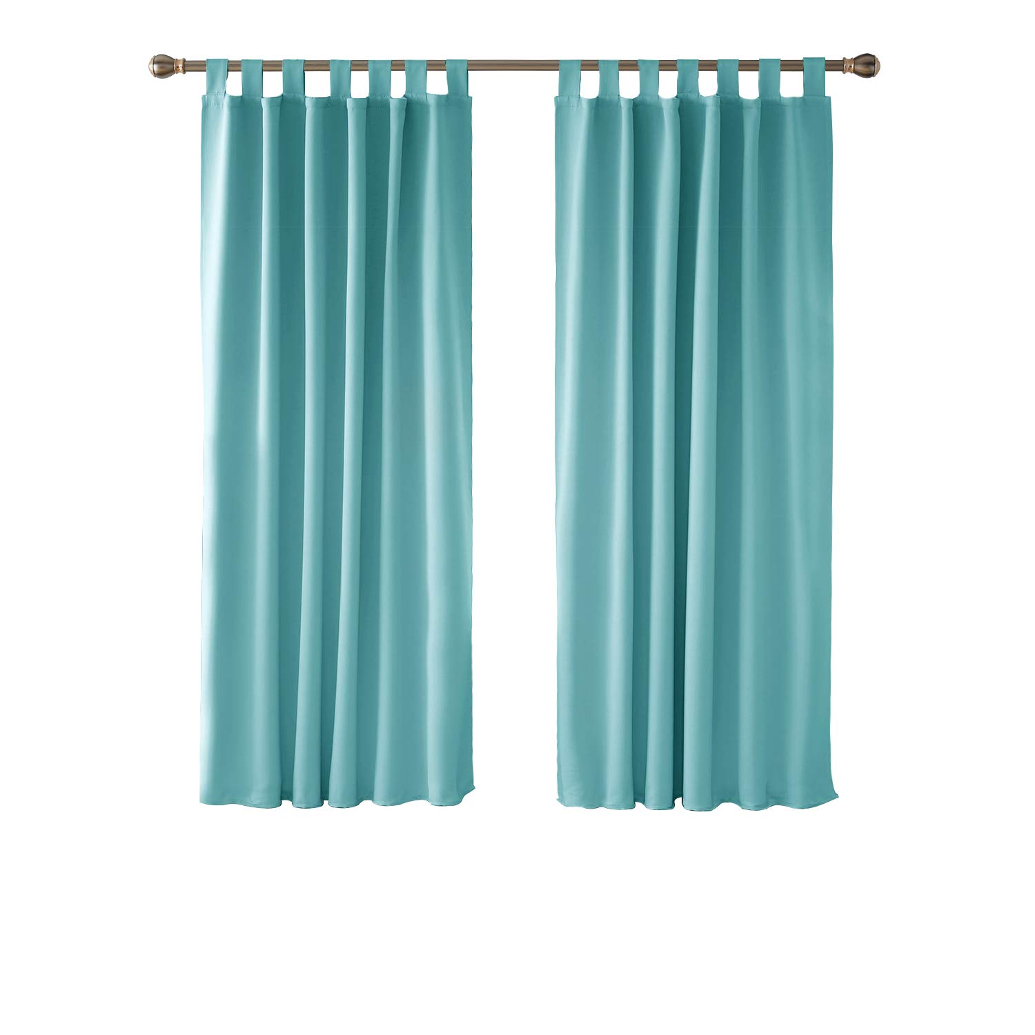 Deconovo Energy Saving Thermal Insulated Tab Top Blackout Curtains