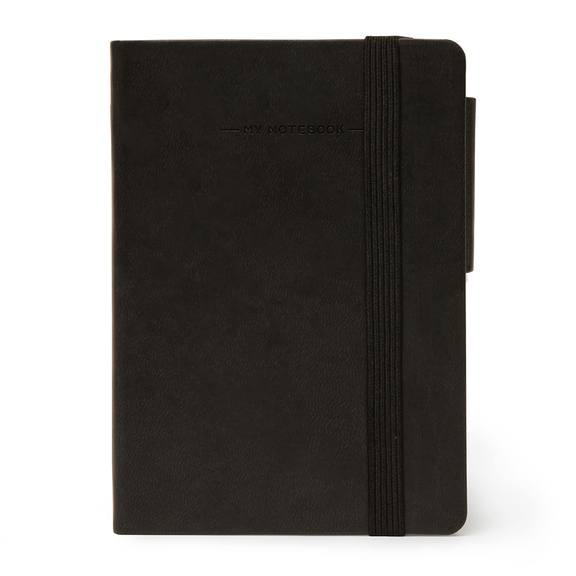 Links mynot00 Notebook, 9.5 x 13.5 cm 9.5 x 13.5 cm Black