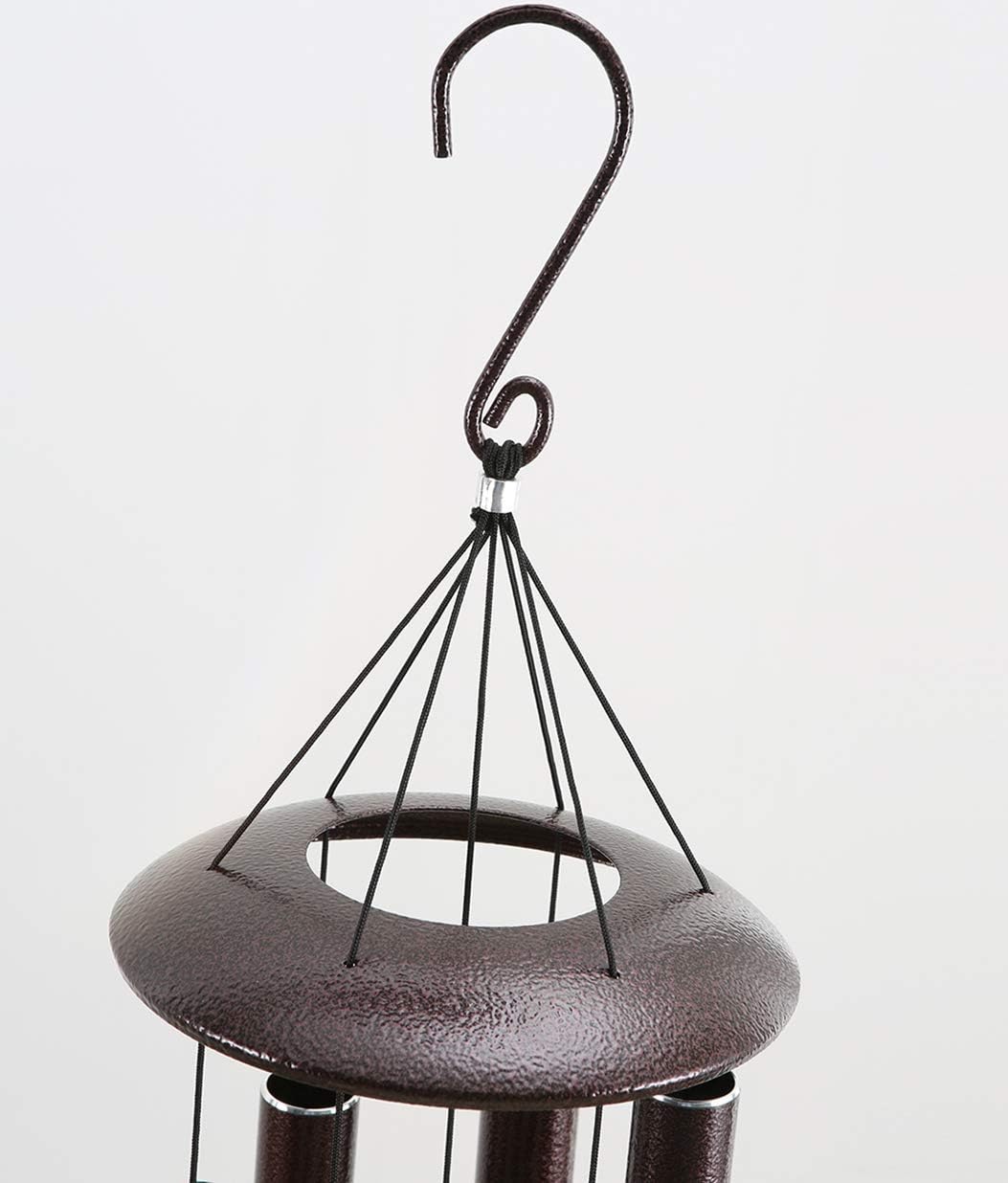 ELYXWORK Large Wind Chimes Outdoor Deep Tone 45 Inch, Memorial Windchimes with 6 Heavy Tubes Tuned Soothing Melody as Sympathy Gift, Home, Patio, Garden Decor, Bronze : Garden & Outdoor