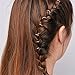 RoseSummer 20pcs Women Fashion Hip-Hop Braid Sliver Ring Hair Clip Pin Accessory DIY