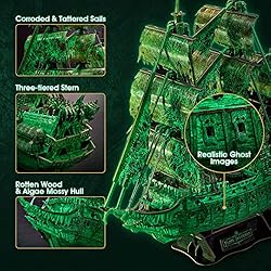 3D Puzzles for Adults Glow in The Dark The Flying