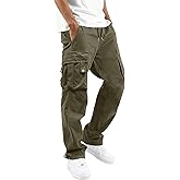 HOTake Men's Relaxed Fit Stretch Cargo Pants