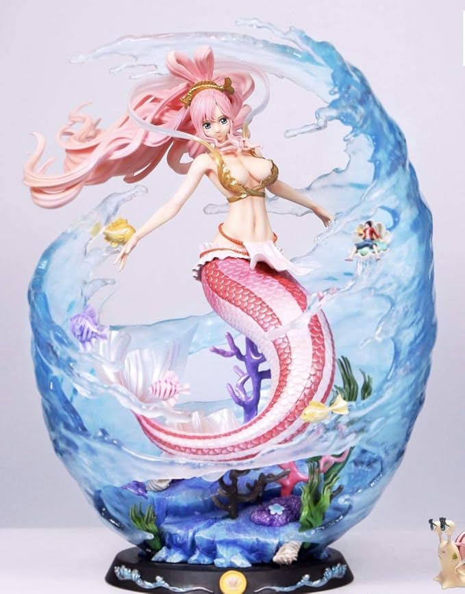 Amazon 発売り ワンピース しらほし フィギュア ガレージキット 海外magic 限定品 樹脂製 スタチュー フィギュア ドール 通販