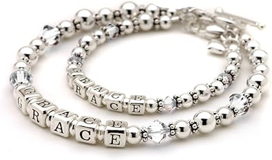 mommy and me personalized bracelets
