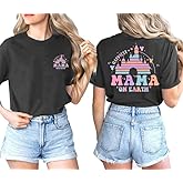 Mom Shirts for Women Happiest Mama On Earth Graphic Tees Funny Mama Shirt Family Holiday Vacation Tops