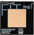 Maybelline New York Fit Me Matte + Poreless Powder Makeup, Classic Ivory, 0.29 oz.