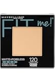 Maybelline New York Fit Me Matte + Poreless Powder Makeup, Classic Ivory, 0.29 oz.