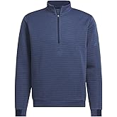 Adidas Mens Ultimate365 DWR Textured Quarter-Zip Pullover