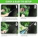 LATTCURE Outfitters Hammock Camping Double & Single with Tree Straps，Portable Parachute Nylon Hammock for Indoor Outdoor Backpacking Survival & Travel 107