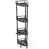 Menintog Standing Shower Caddy-4 Tier Stand with