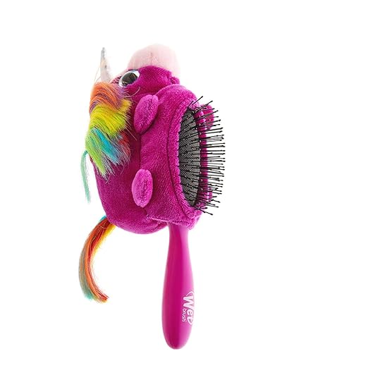Wet Brush Plush Detangler Hair Brush for Kids with Soft IntelliFlex