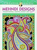Dover Creative Haven Mehndi Designs Coloring Book (Adult Coloring) (Paperback)