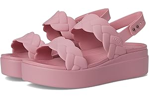Crocs womens Brooklyn Woven Low Wedge