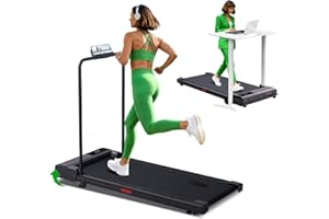 POTUPUS Walking Pad with Handle Bar and Incline, 3.0HP Portable Compact Walking Pads Treadmills with Handles for Home Small, 0.6-7.6MPH Electric Treadmills for Apartment/Home Small Spaces, 350LBS