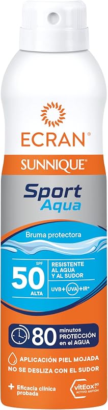 Bruma Solar Protectora Sport Aqua Ecran (250 ml)