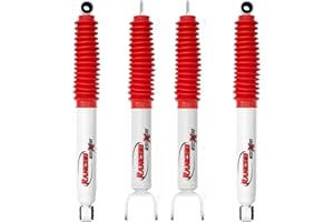 Rancho RS5000X Gas Shocks Set 1999-2007 Chevrolet Silverado 1500 4WD