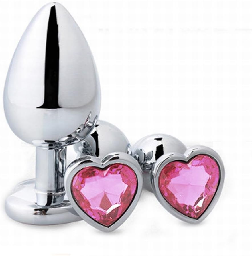 PS5S Stainless Steel Diamonds Heart for Beginner Advanced Use - Pink