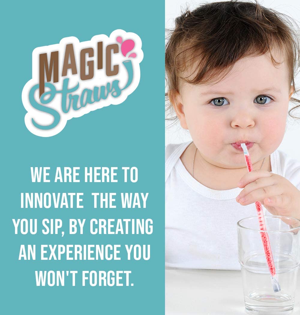 Milk Magic Magic Milk Flavoring Straws (32 Milk Straws) Flavors Include