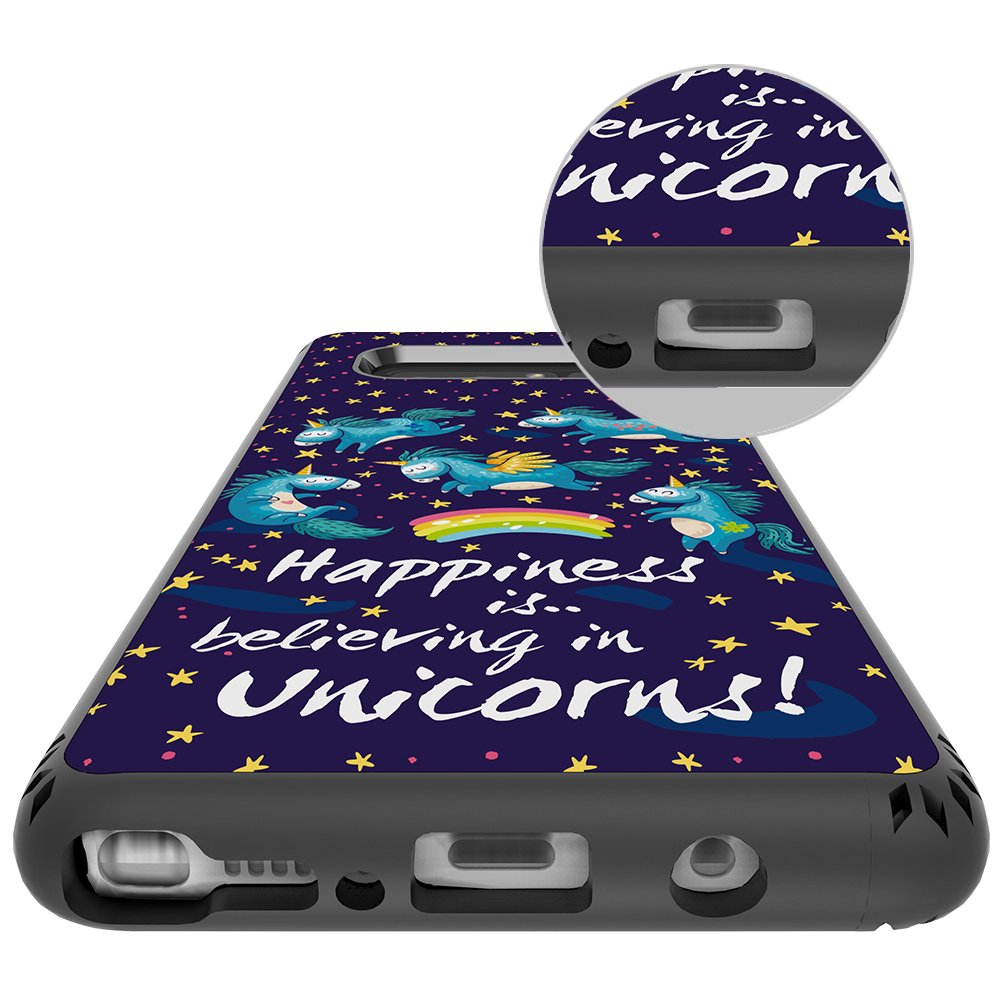 Galaxy Note 8 Case, MagicSky Shockproof Slim Corner Protection with Resilient Shock Absorption Rubber Protective Case Cover for Samsung Galaxy Note8 (2017) 6.3 Inch - Unicorns