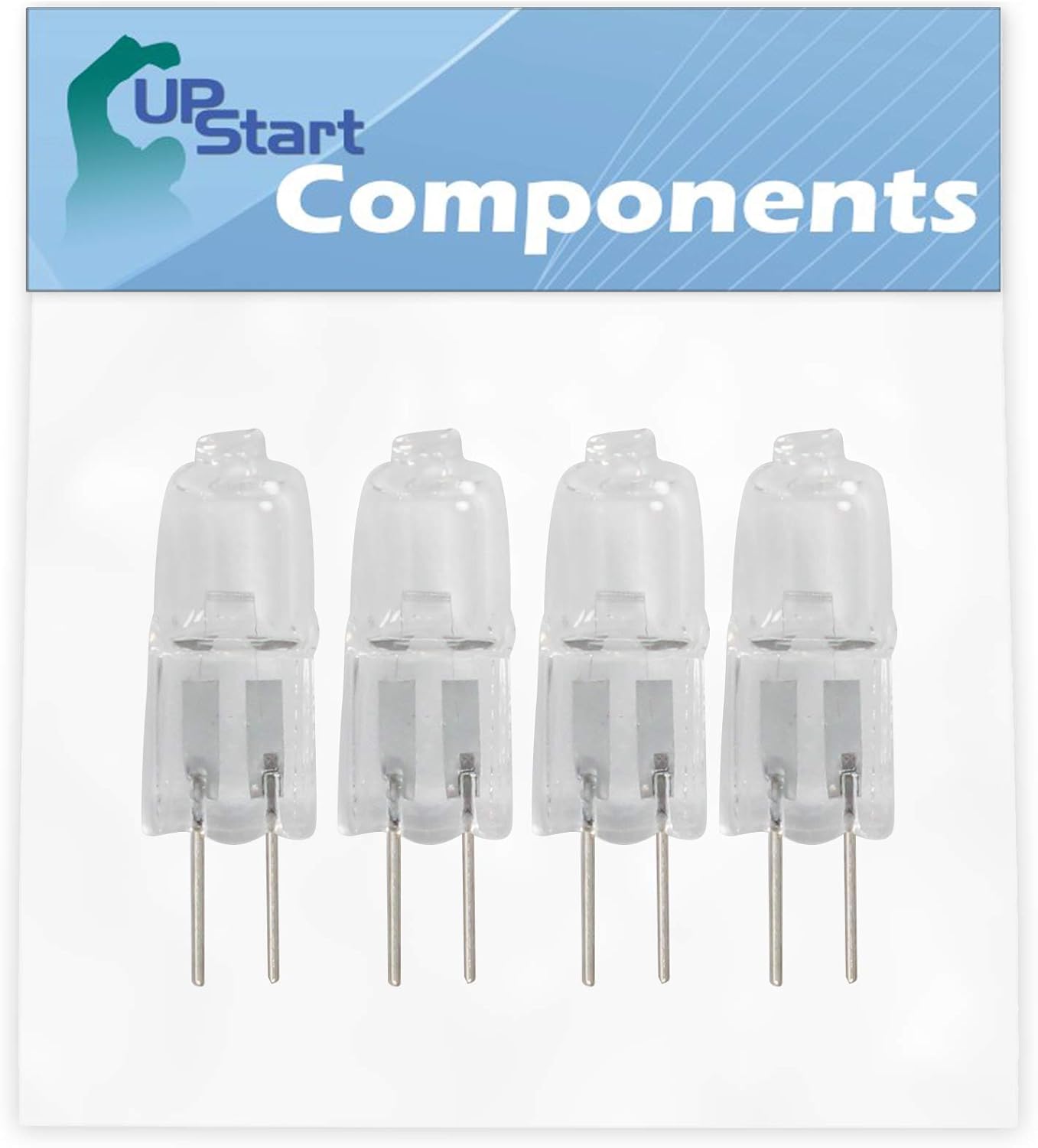 4-Pack WP4452164 Oven Light Bulb Replacement for KitchenAid KEBC207KSS03 Oven - Compatible with KitchenAid WP4452164 Light Bulb