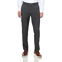 calvin klein men's slim-fit performance dress pants Calvin Klein Men's Slim Fit Dress Pants | Suit Pants for Men | Stretch  Comfort Fabric, Tailored Silhouette, Wrinkle-Resistant, Ready-to-Wear
