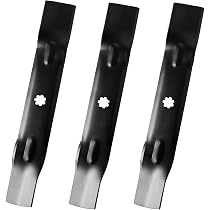John Deere Mower Blades Set Of 3 Oregon Mower Blades – Compatible With John Deere D140, D150, D160, LA130 & More Z355e Blades