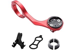 Dymoece Out Front Combo Mount,Bicycle Handlebar Mount for Wahoo Elemnt,Elemnt Bolt,Elemnt Mini and Bike Lights,Compatible Handlebar Sizes 31.8mm 25.4mm