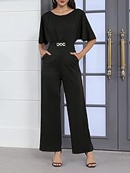 acelyn Elegant Jumpsuit for Women Dressy Sexy Plus
