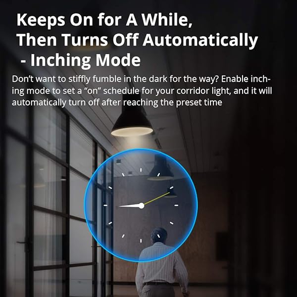SONOFF 4CHR3 Interruptor Inteligente Wi Fi De 4 bandas 3 Modos de Trabajo Con modo de autobloqueo enclavamiento e inching Puerta De Garaje Con Control Remoto Supports Alexa Google Home e IFTTT