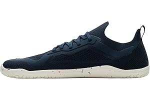 Vivobarefoot Primus Lite Knit Mens Barefoot Shoes | Build Strength, Balance & Mobility | Lightweight for Training & Running | Wide Fit Grounding Shoes | Flexible Knit