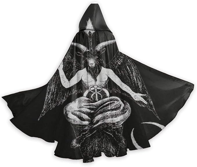 Amazon.com: MINIOZE Satanic Demon Devil Ritual Pagan Halloween Wizard ...