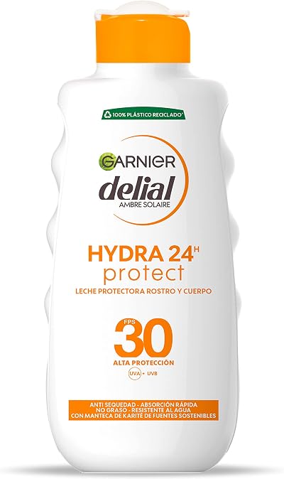 Garnier DELIAL SPF 30 Protective Milk Sunscreen Lotion 200ml High Protection