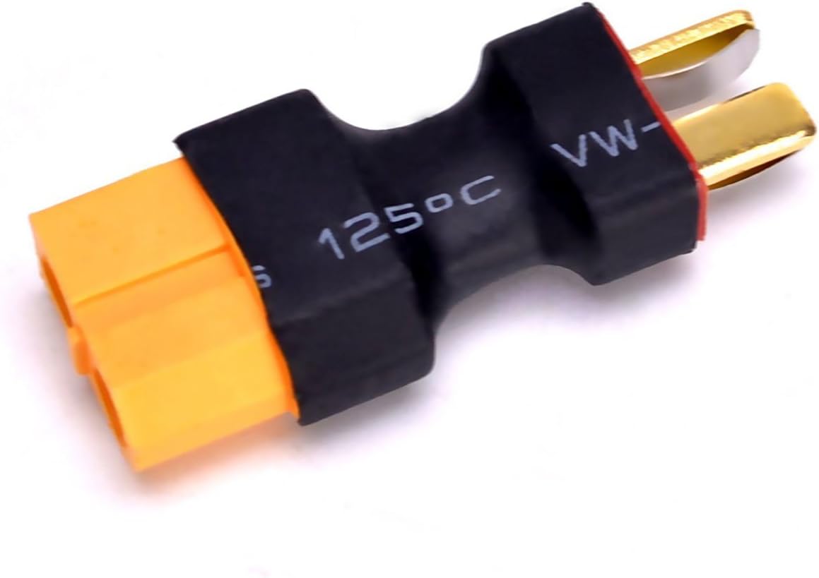 FLY RC 4PCS XT60 Female to Male Deans T Plug Connector Adapter No Wires Wireless RC LiPo NiMH Battery ESC Connector Adapters - Image 4