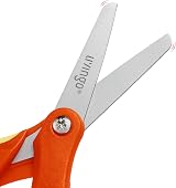 LIVINGO 5 inch Kids Scissors Left Right Handed Blunt Safety Cover 3 Pack view 5