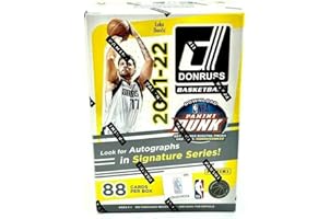 2021-22 Panini Donruss Basketball Trading Card Blaster Box (88 Cards)