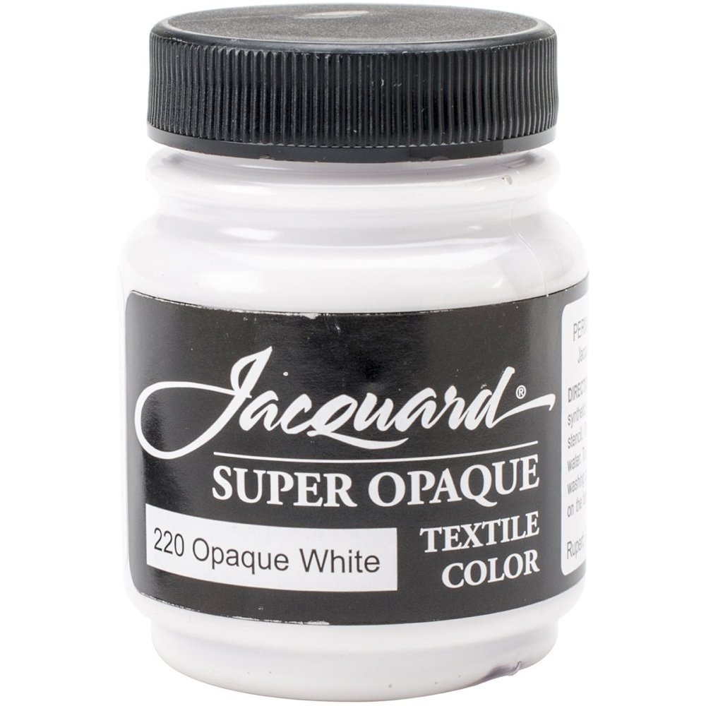 Jacquard Textile Paint 2.25 Oz Opaque White