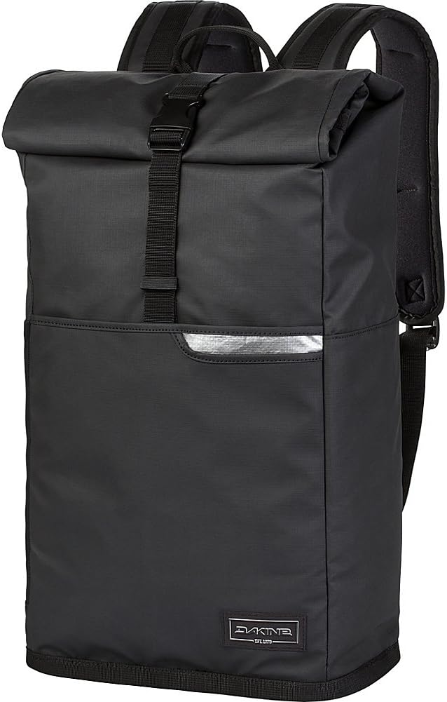 Dakine Section Roll Top Wet Dry 28L Backpack Rucksack Bag BLACK Waterproof Sprayproof Tarp