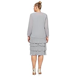 S.L. Fashions Women's Plus Mother of The Bride