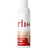 Rho Nutrition Liposomal Curcumin + Resveratrol (1 Pack) &ndash; Ultra High Absorption Liquid Curcumin Supplement &ndash; Promotes Joint Comfort, Mobility, Cellular Health and Overall Well-Being