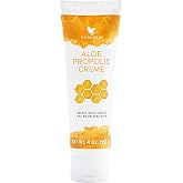 Forever Living Aloe Propolis Creme, 4 oz | Aloe Vera, Bee Propolis, Vitamins A, C, and E, Face and Body Moisturizer, Vegetarian-Friendly